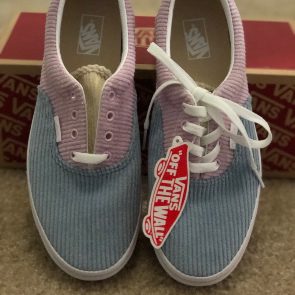 NWT Vans Era Corduroy Colorblock Skate Shoes